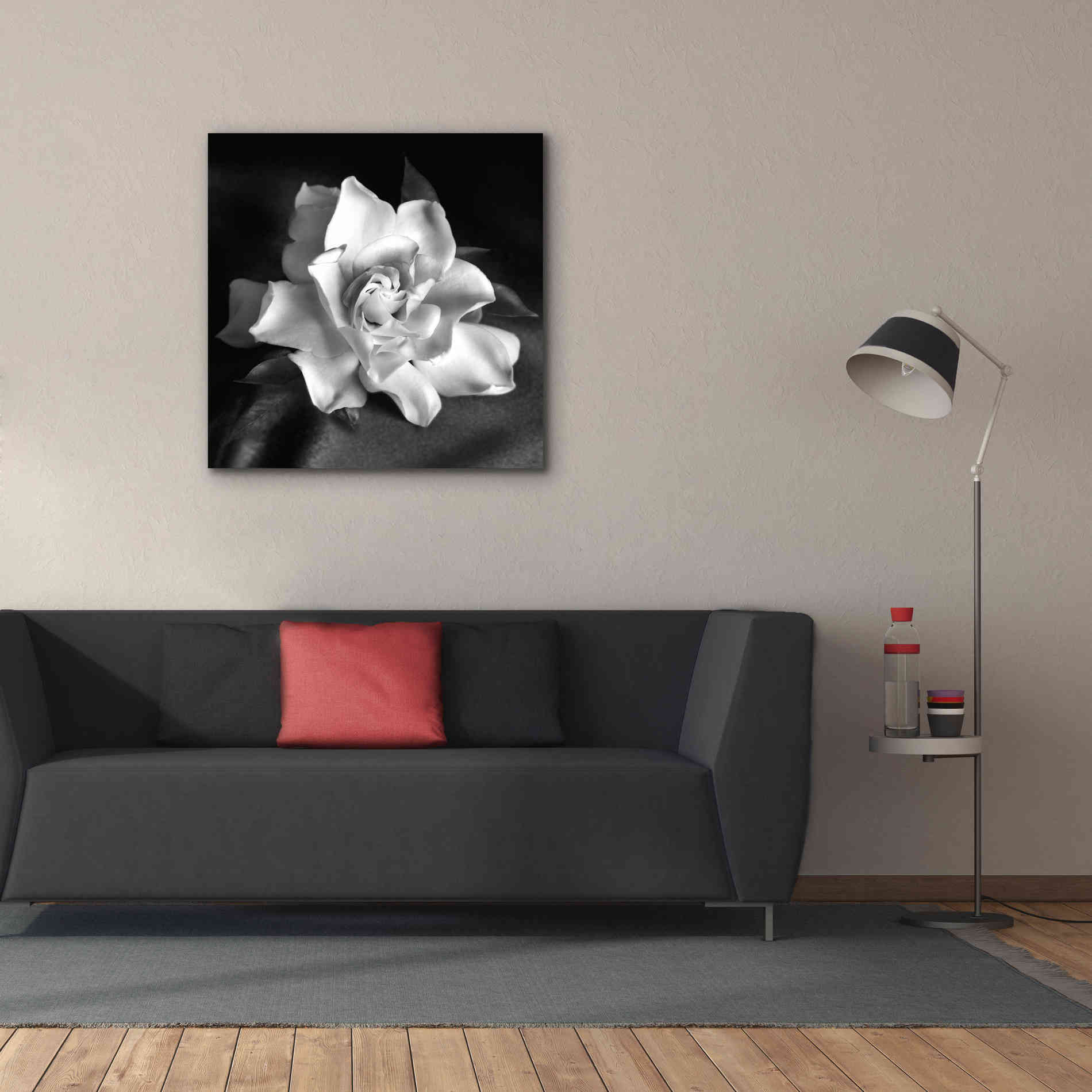 'Gardenia' by Debra Van Swearingen, Canvas Wall Art,37 x 37