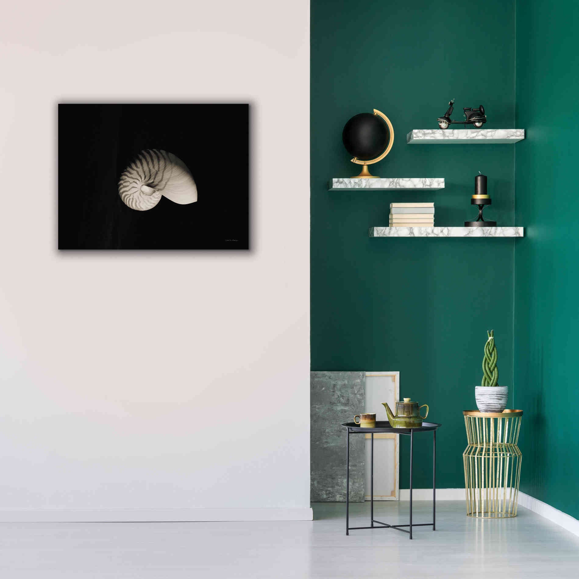 'Nautilus I' by Debra Van Swearingen, Canvas Wall Art,34 x 26