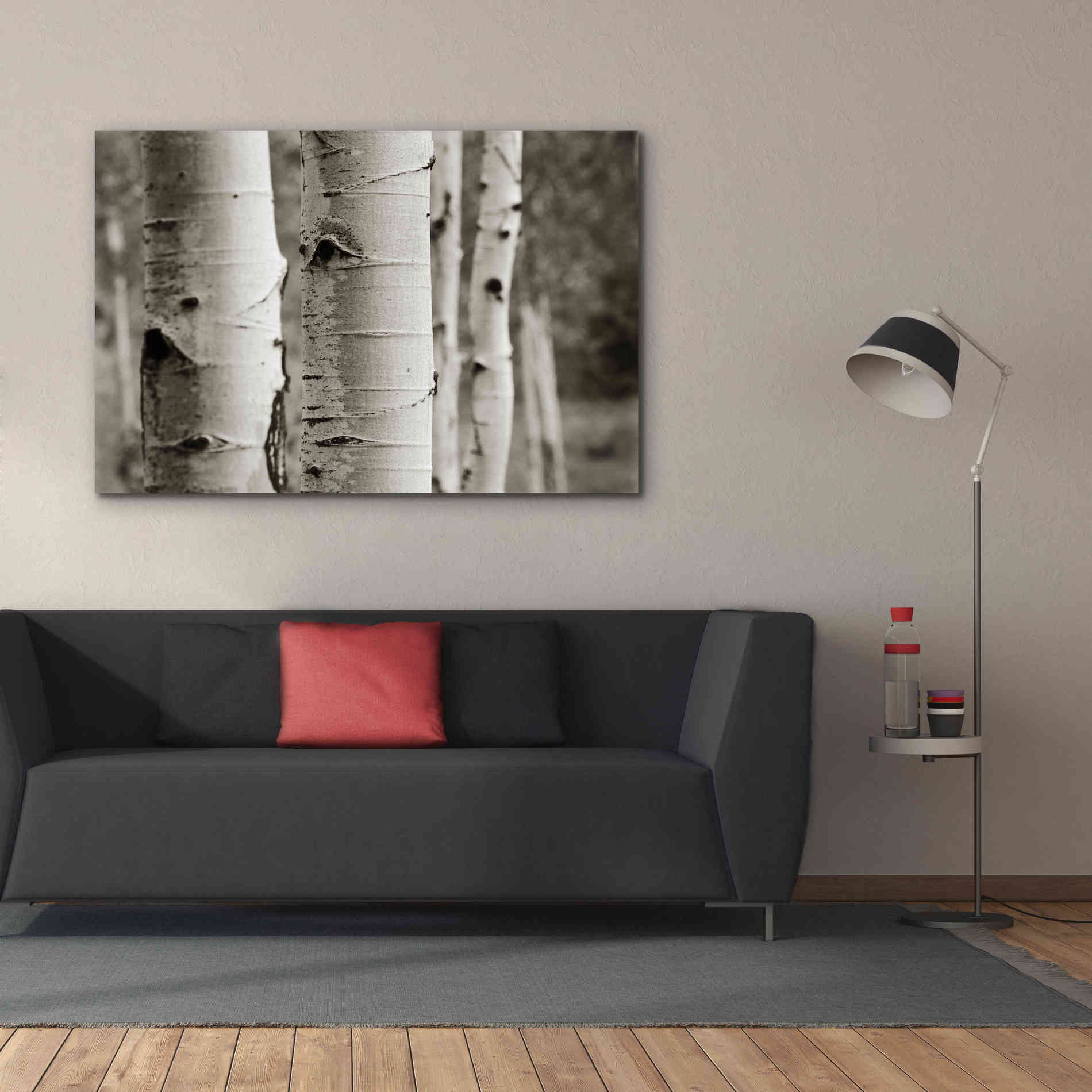 'Aspens III' by Debra Van Swearingen, Canvas Wall Art,60 x 40