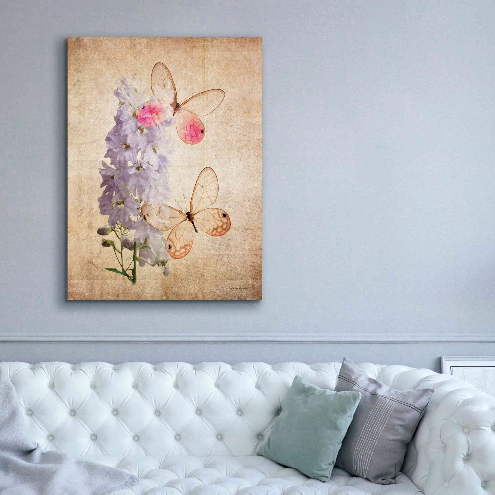 'Butterfly Botanical I' by Debra Van Swearingen, Canvas Wall Art,40 x 54