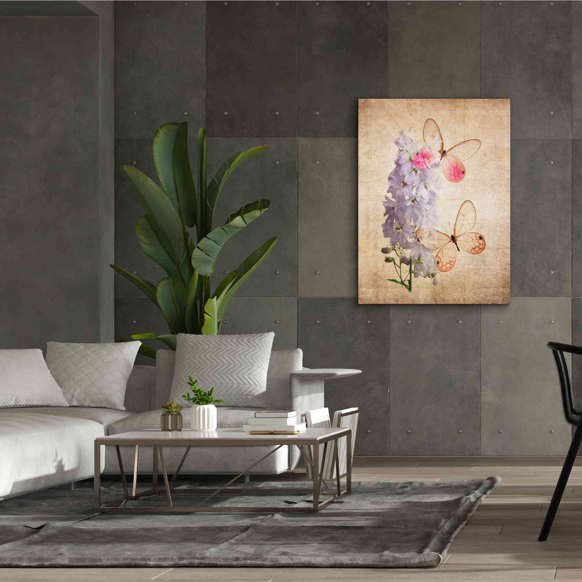 'Butterfly Botanical I' by Debra Van Swearingen, Canvas Wall Art,40 x 54