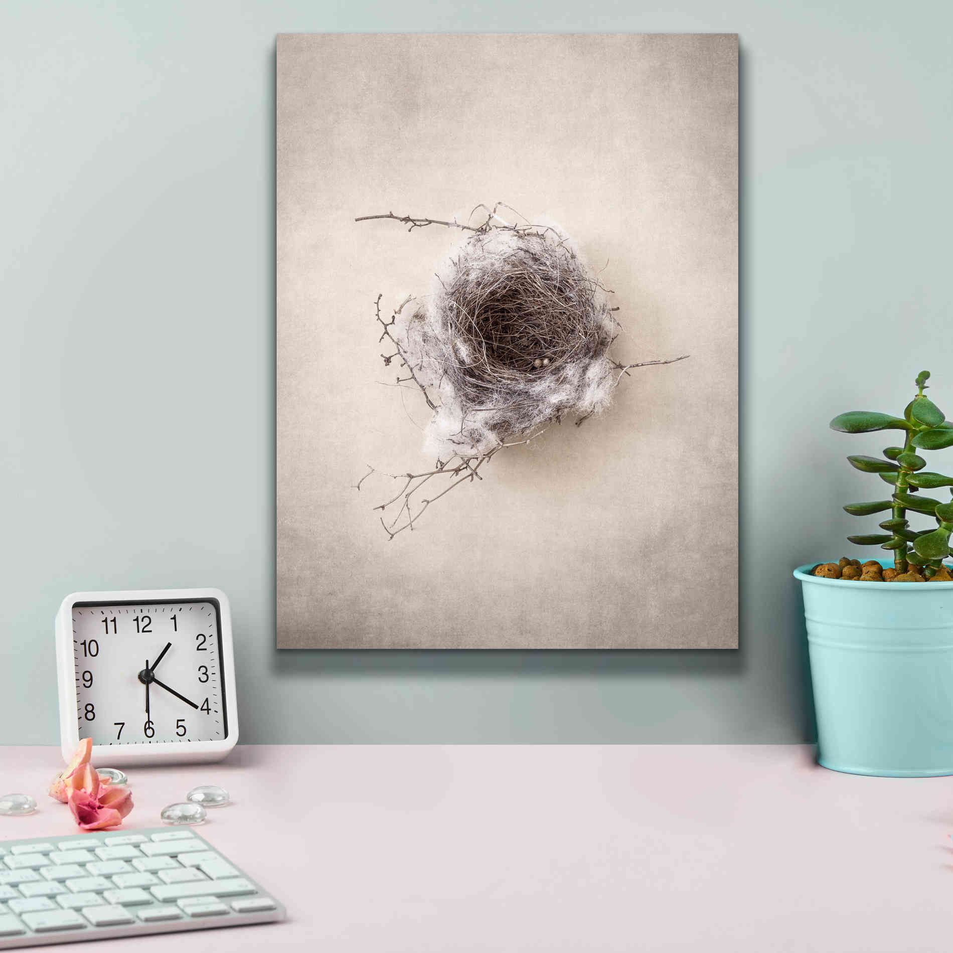 'Nest III' by Debra Van Swearingen, Canvas Wall Art,12 x 16