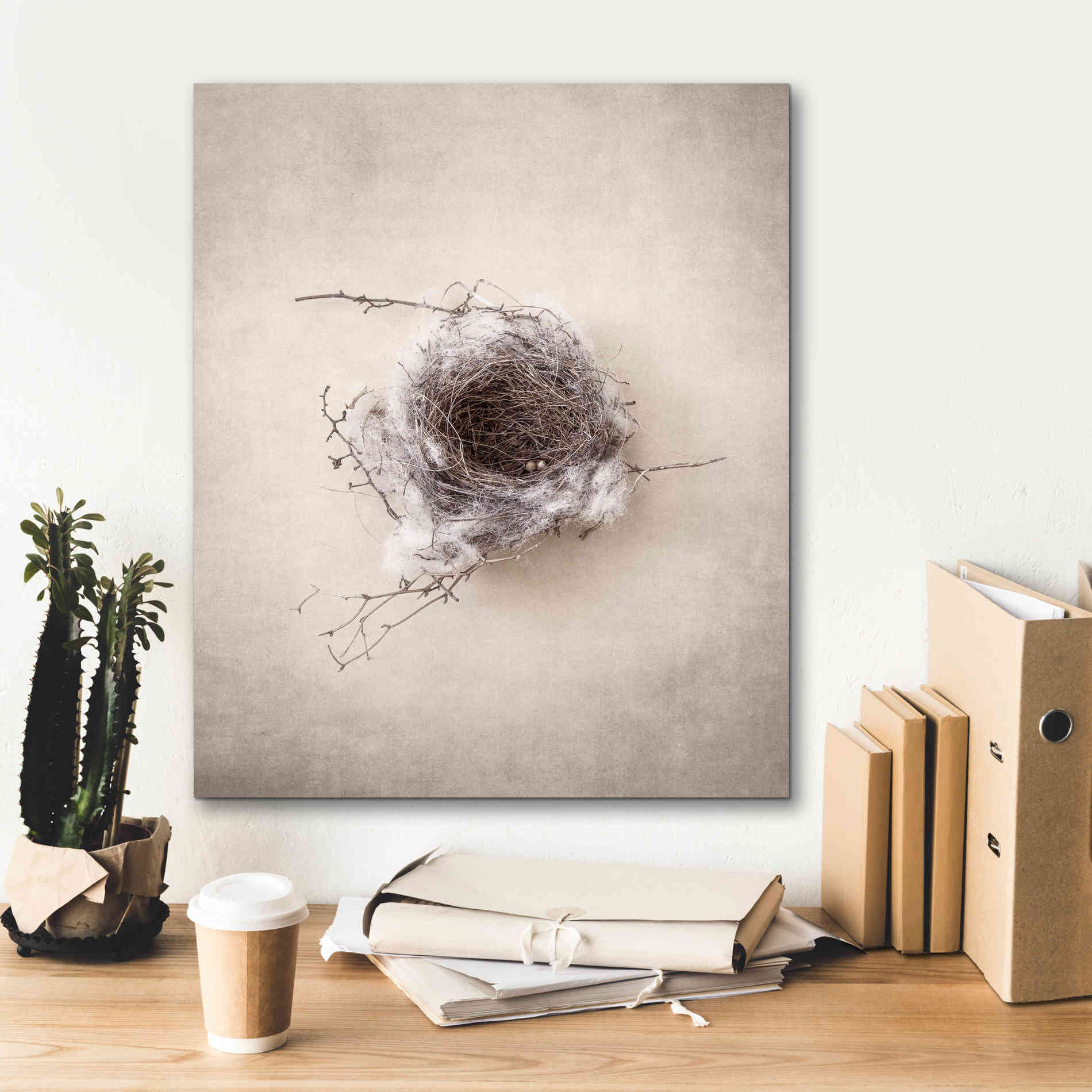 'Nest III' by Debra Van Swearingen, Canvas Wall Art,20 x 24