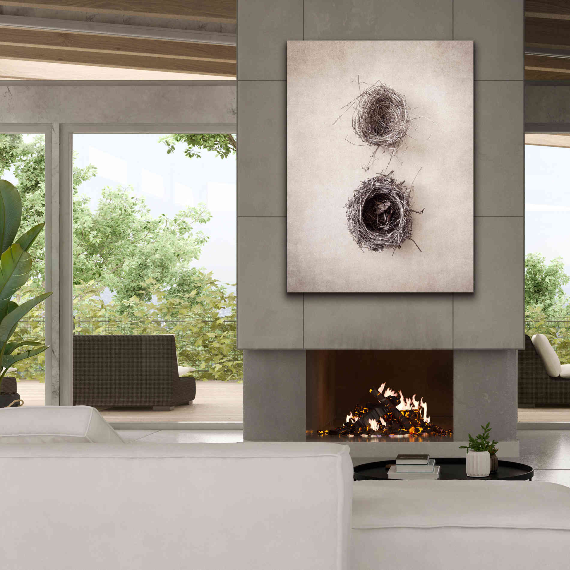 'Nest IV' by Debra Van Swearingen, Canvas Wall Art,40 x 54