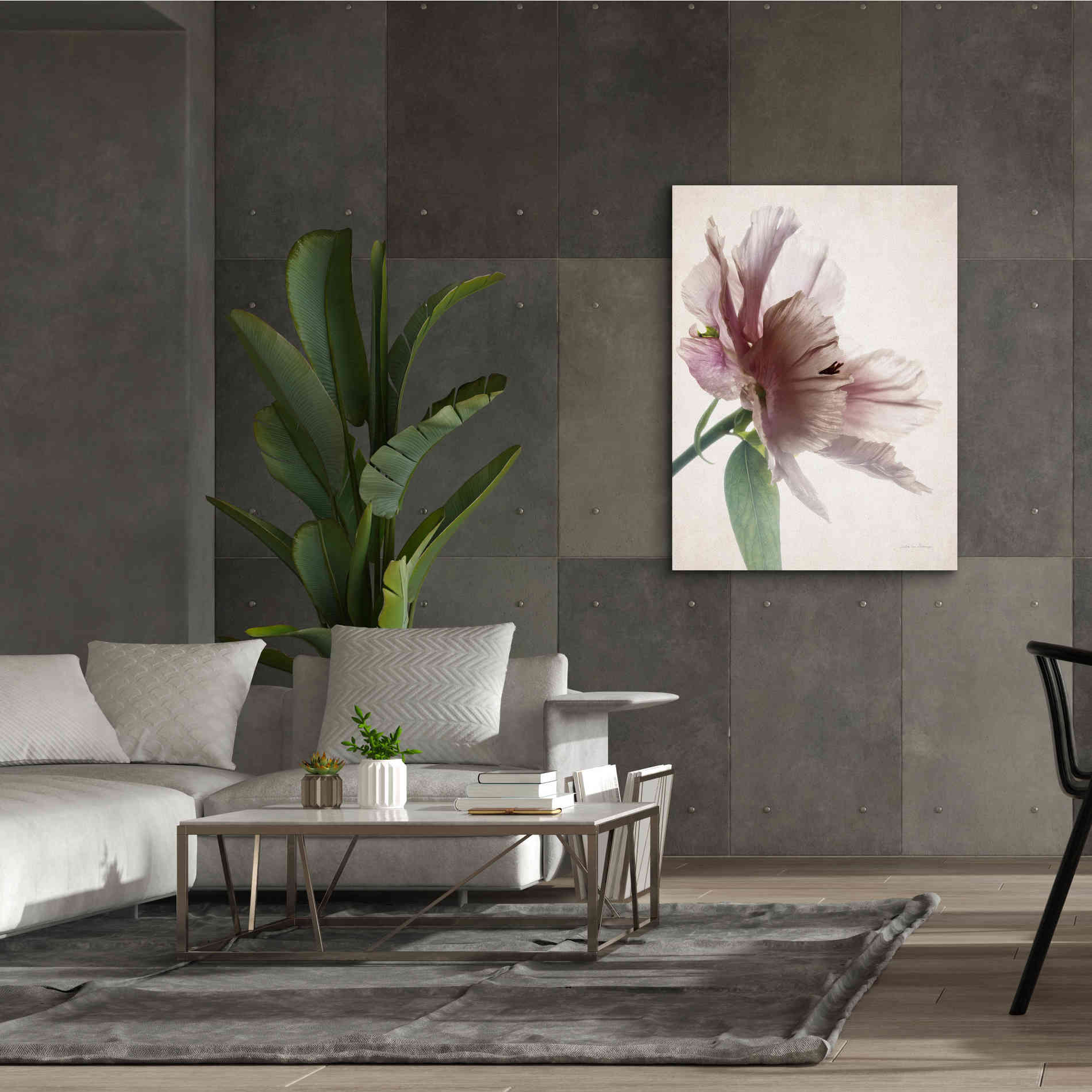 'Translucent Peony II' by Debra Van Swearingen, Canvas Wall Art,40 x 54