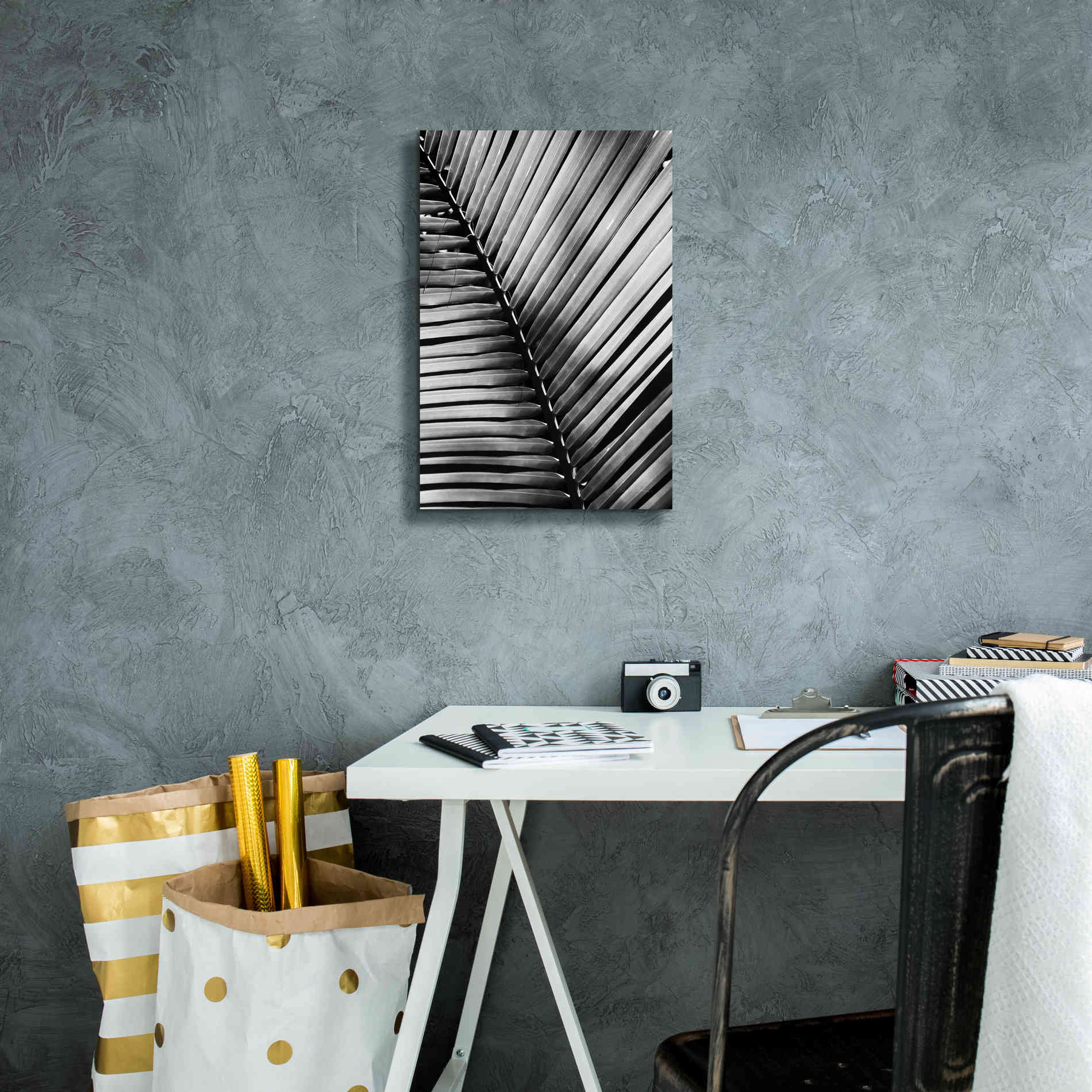 'Palm Frond I' by Debra Van Swearingen, Canvas Wall Art,12 x 18