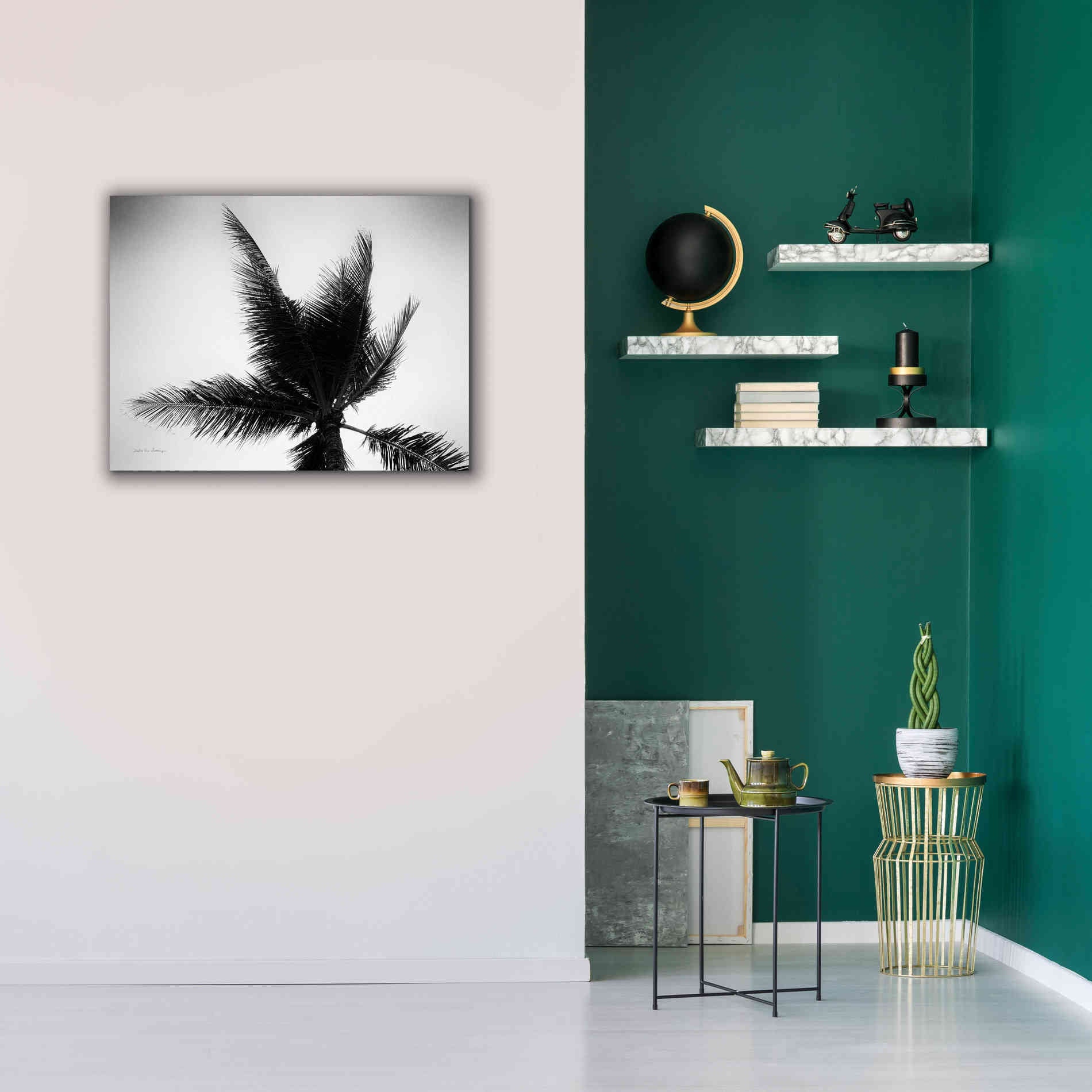 'Palm Tree Looking Up IV' by Debra Van Swearingen, Canvas Wall Art,34 x 26