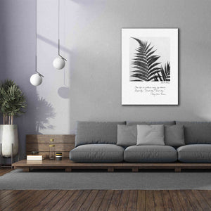 'Delicate Fern v2' by Debra Van Swearingen, Canvas Wall Art,40 x 54