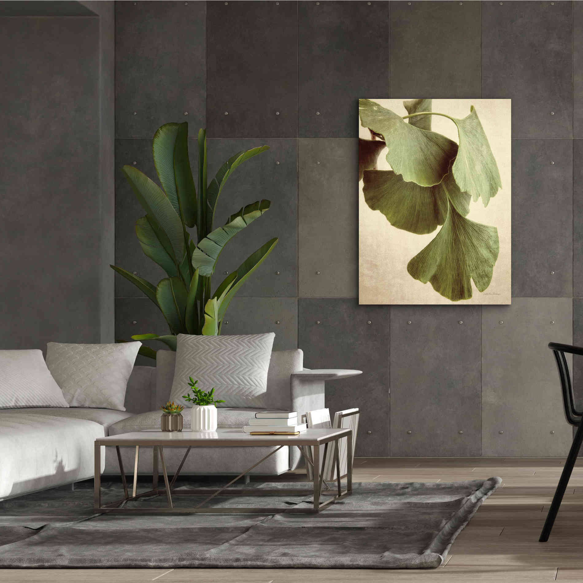 'Gingko Color' by Debra Van Swearingen, Canvas Wall Art,40 x 54
