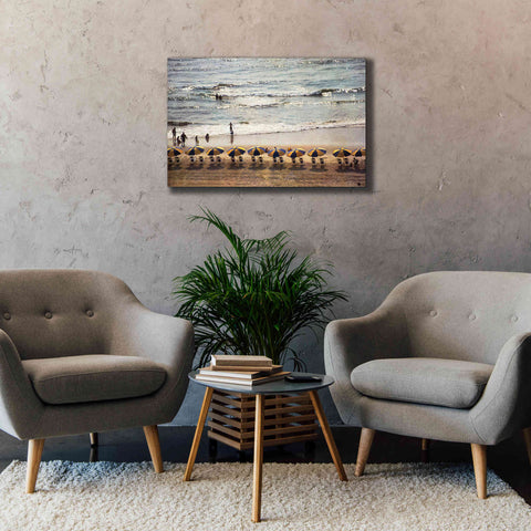 Image of 'A Day At The Beach' by Debra Van Swearingen, Canvas Wall Art,40 x 26