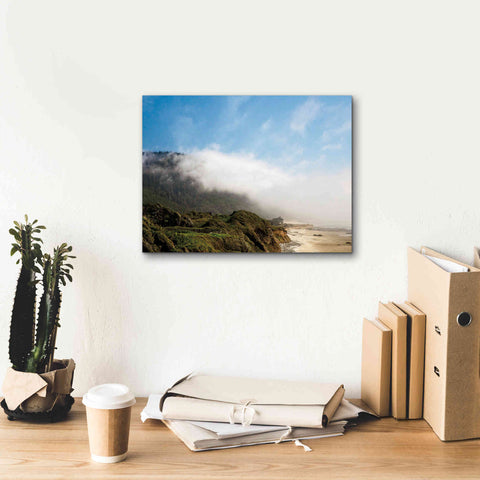 Image of 'Coastal Fog' by Debra Van Swearingen, Canvas Wall Art,16 x 12