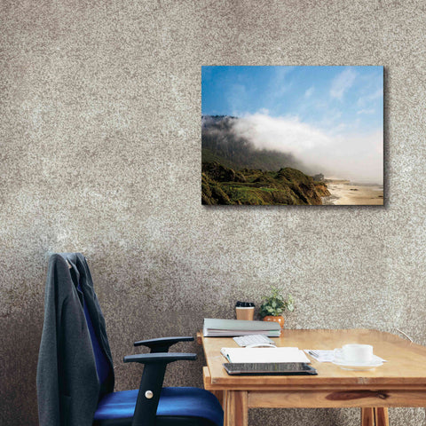 Image of 'Coastal Fog' by Debra Van Swearingen, Canvas Wall Art,34 x 26