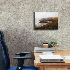 'Lighthouse Fog' by Debra Van Swearingen, Canvas Wall Art,16 x 12