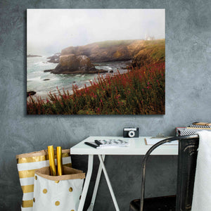 'Lighthouse Fog' by Debra Van Swearingen, Canvas Wall Art,34 x 26