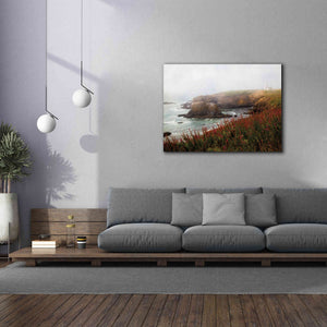 'Lighthouse Fog' by Debra Van Swearingen, Canvas Wall Art,54 x 40