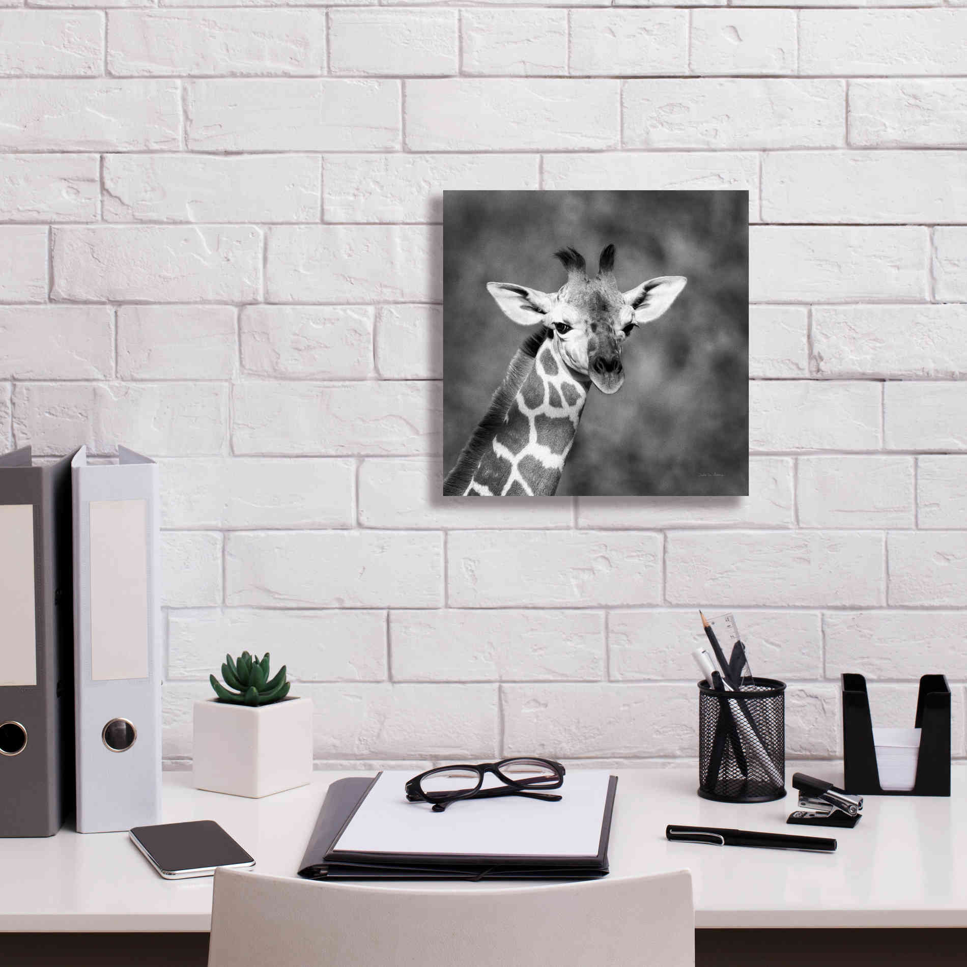 'Little Guy' by Debra Van Swearingen, Canvas Wall Art,12 x 12