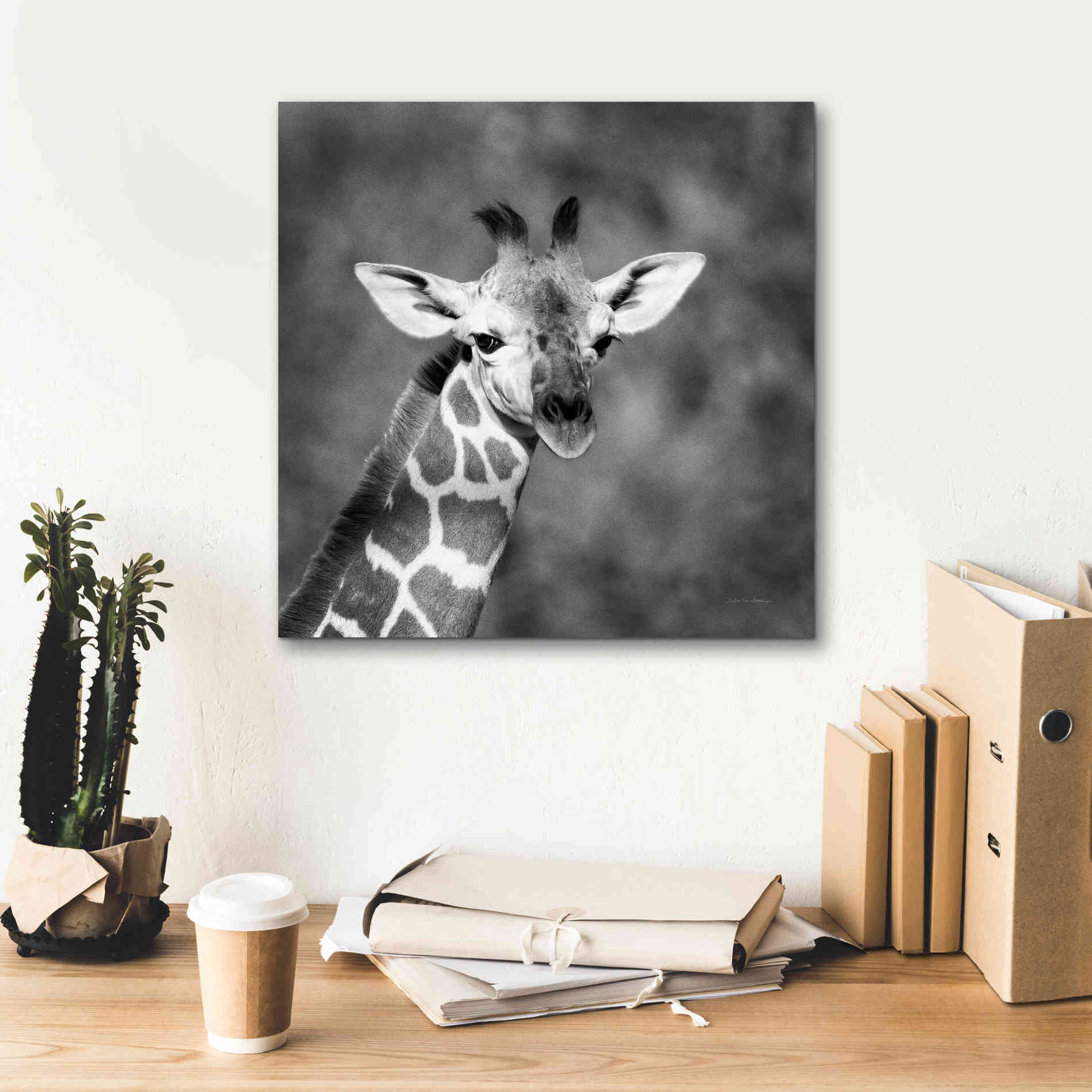 'Little Guy' by Debra Van Swearingen, Canvas Wall Art,18 x 18