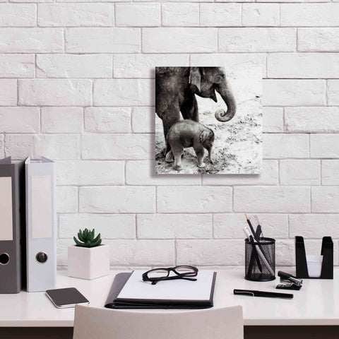 Image of 'Mother and Daughter' by Debra Van Swearingen, Canvas Wall Art,12 x 12