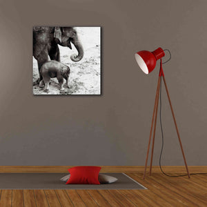 'Mother and Daughter' by Debra Van Swearingen, Canvas Wall Art,26 x 26
