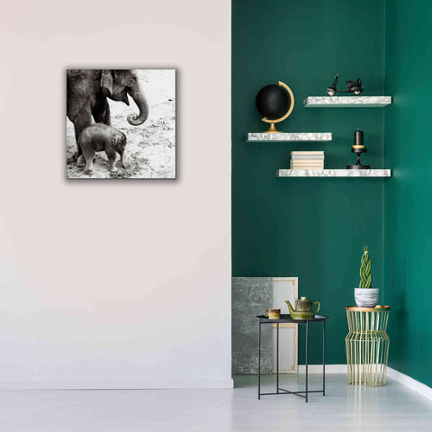 Image of 'Mother and Daughter' by Debra Van Swearingen, Canvas Wall Art,26 x 26