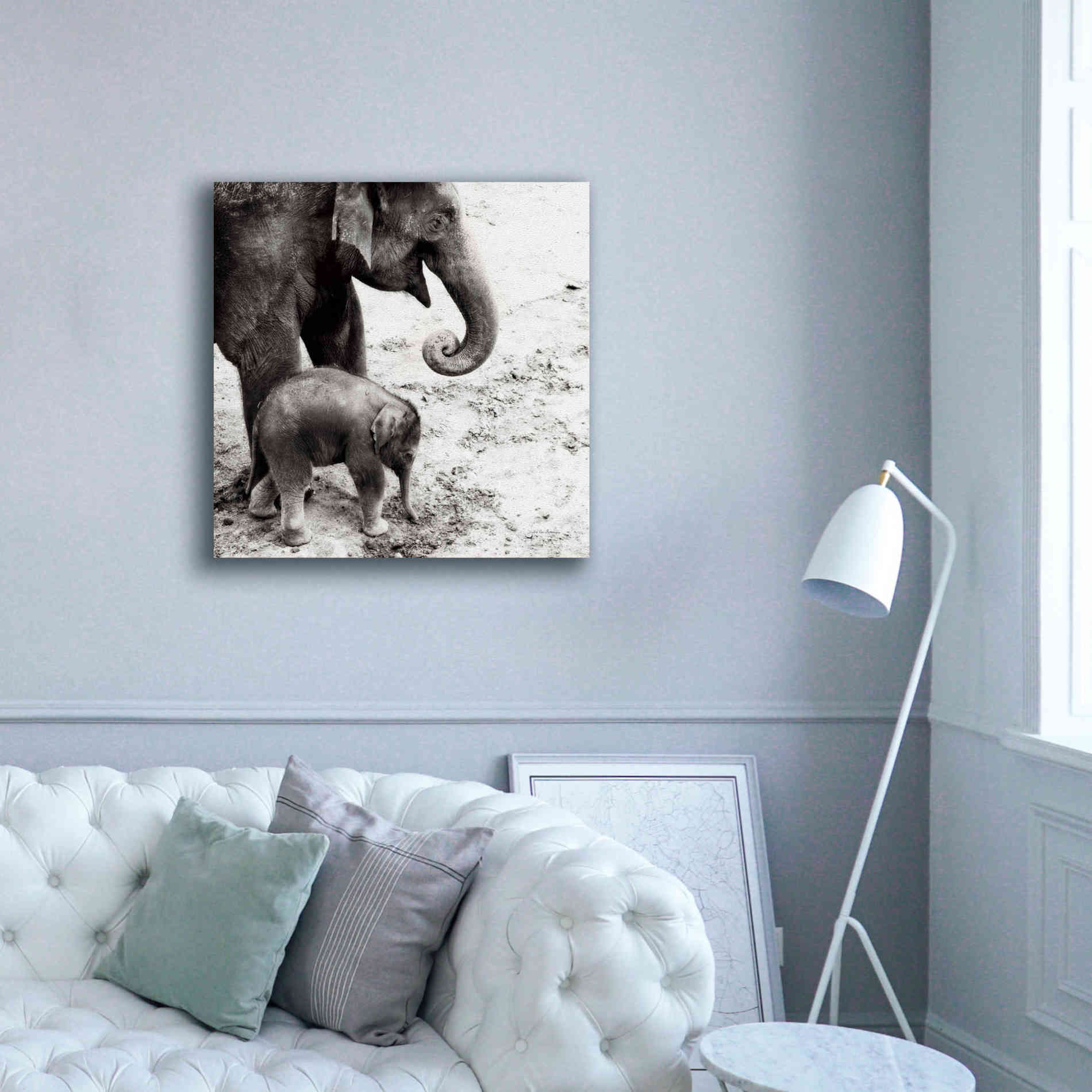 'Mother and Daughter' by Debra Van Swearingen, Canvas Wall Art,37 x 37