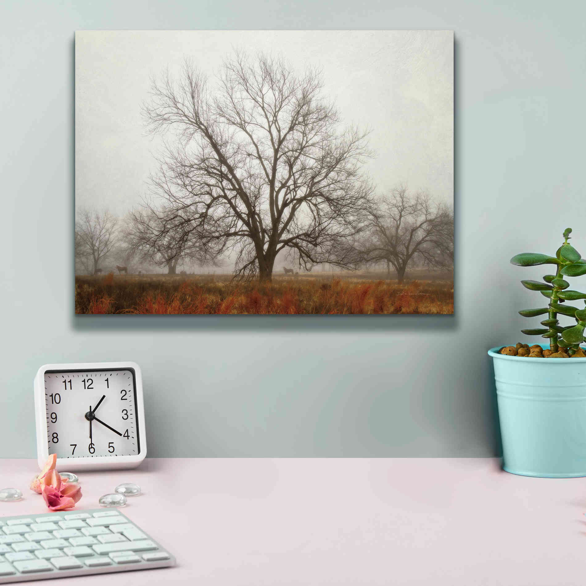 'Morning Calm I' by Debra Van Swearingen, Canvas Wall Art,16 x 12