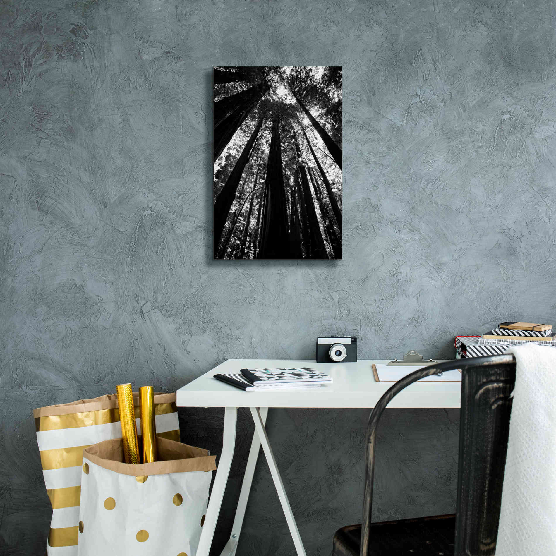 'The Stand BW' by Debra Van Swearingen, Canvas Wall Art,12 x 18