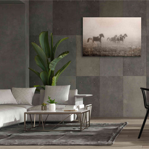 Image of 'Painted Horses on the Run' by Debra Van Swearingen, Canvas Wall Art,60 x 40