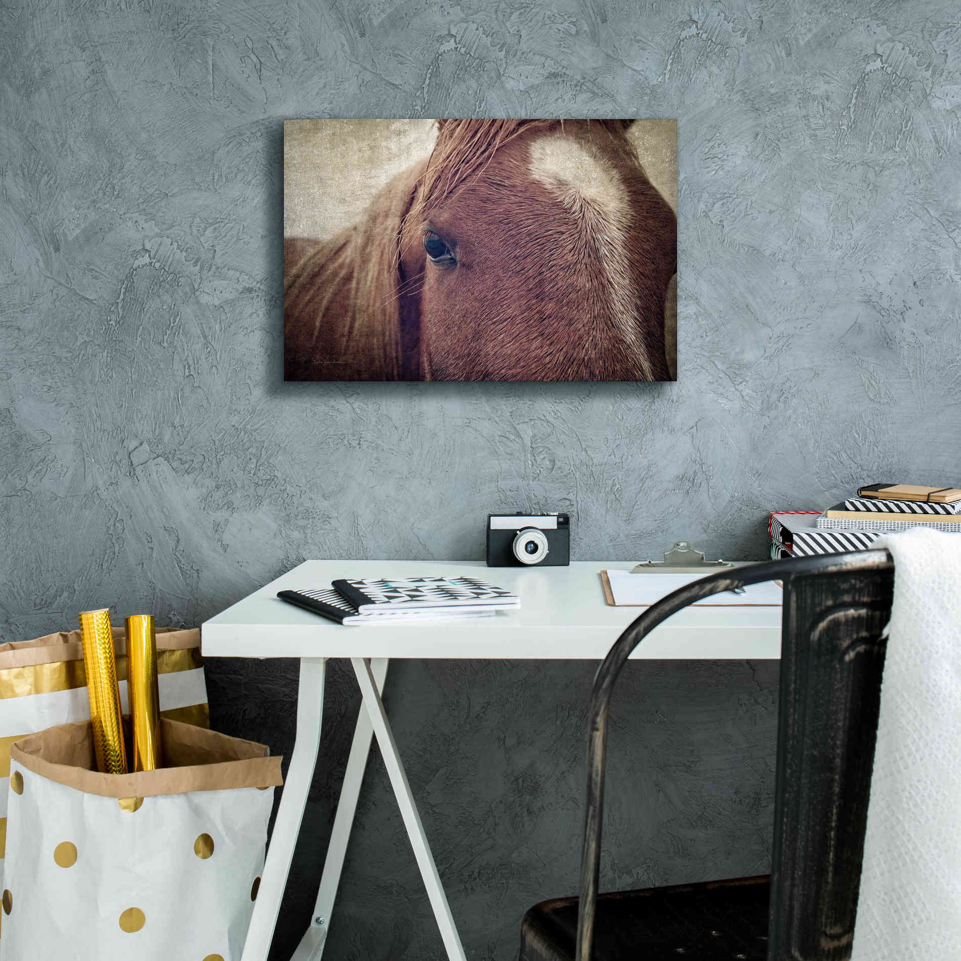 'Dew Lashes' by Debra Van Swearingen, Canvas Wall Art,18 x 12