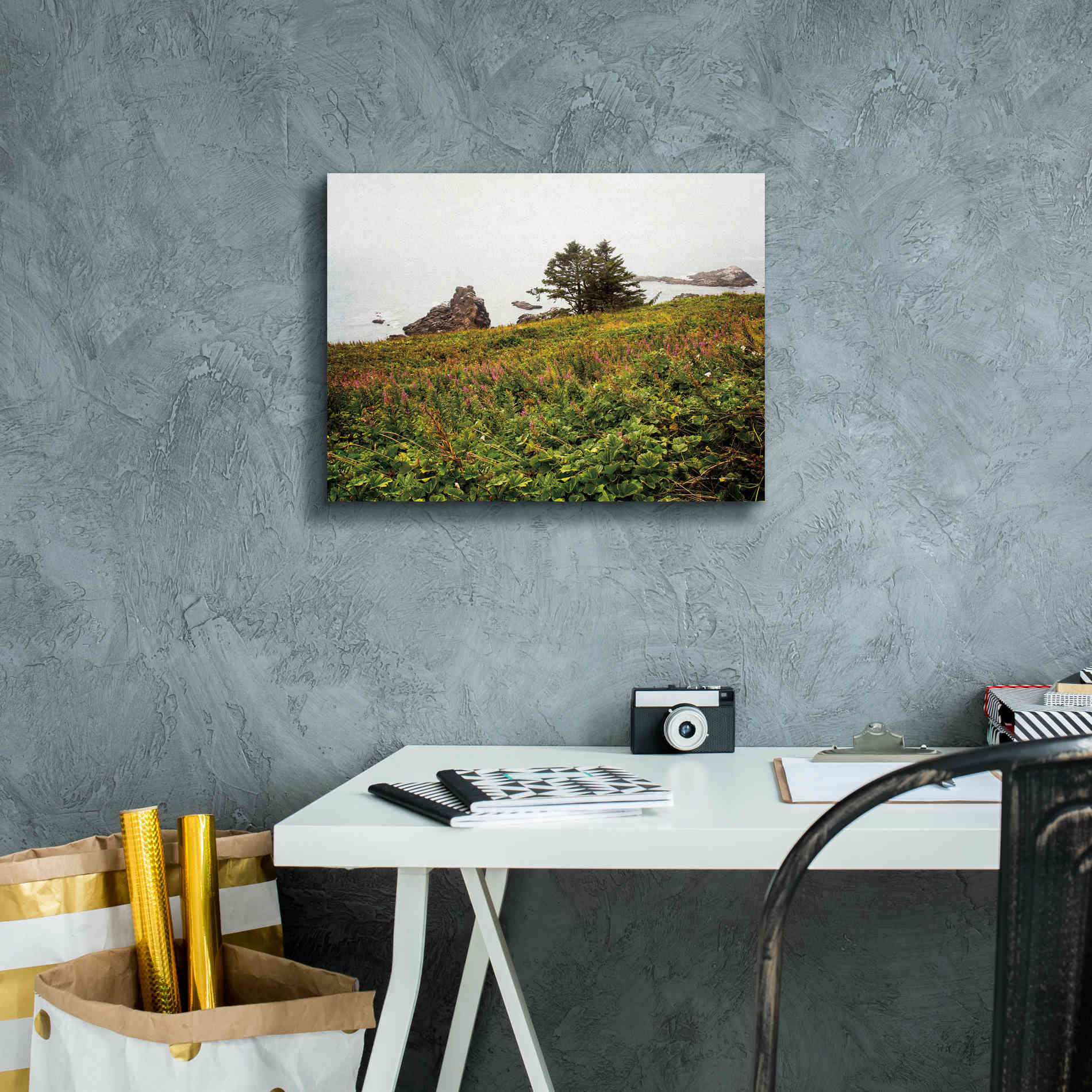 'Oregon Coast' by Debra Van Swearingen, Canvas Wall Art,16 x 12