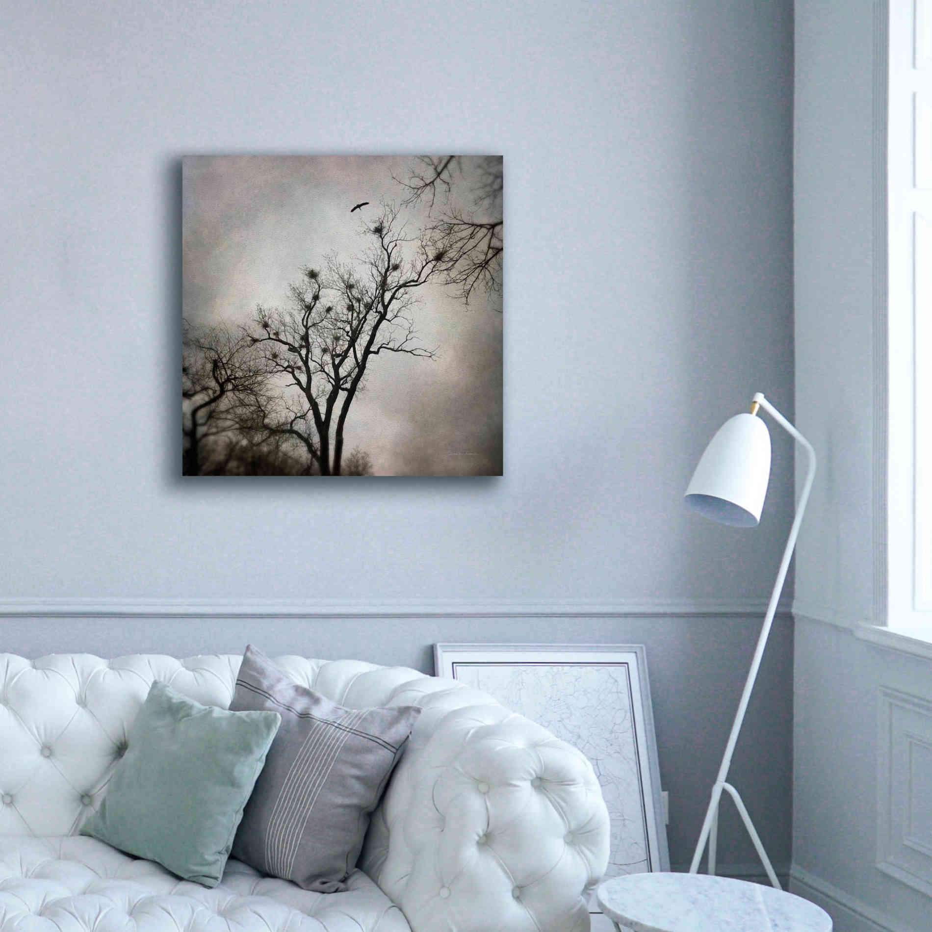 'The Heron Rookery' by Debra Van Swearingen, Canvas Wall Art,37 x 37