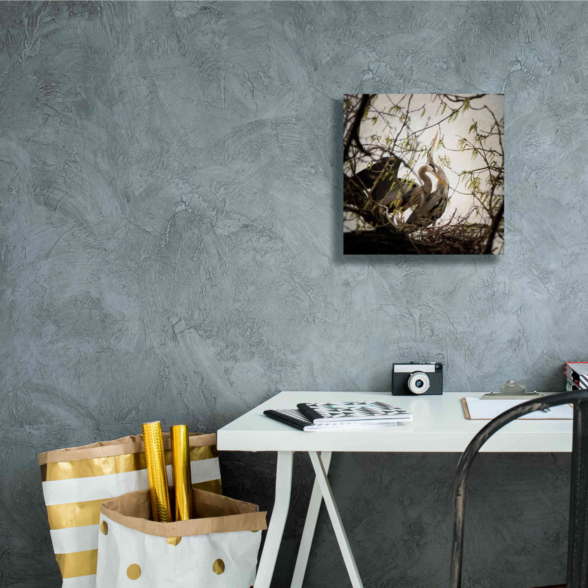 'Connection' by Debra Van Swearingen, Canvas Wall Art,12 x 12