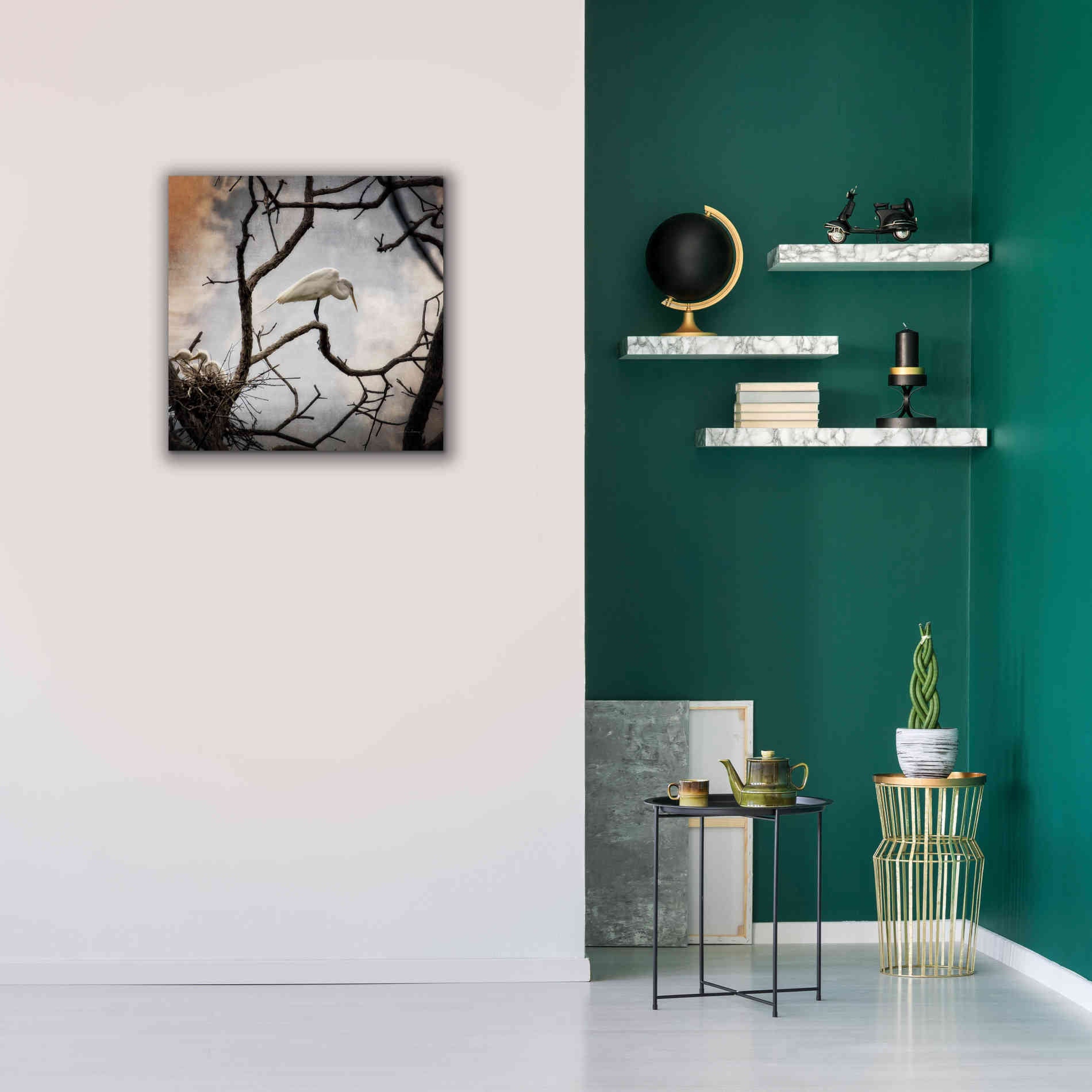 'Respite' by Debra Van Swearingen, Canvas Wall Art,26 x 26