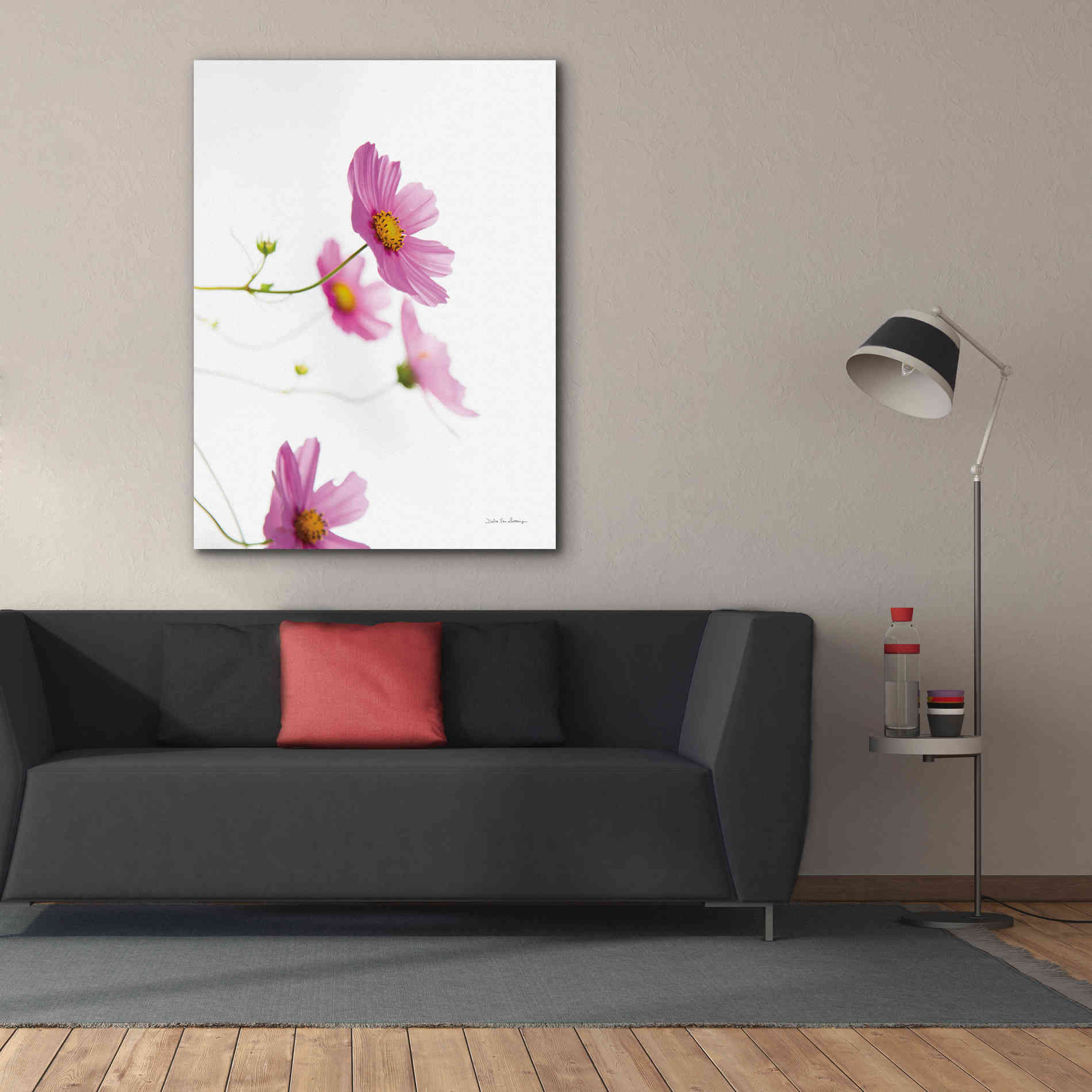 'Pale Cosmos I' by Debra Van Swearingen, Canvas Wall Art,40 x 54