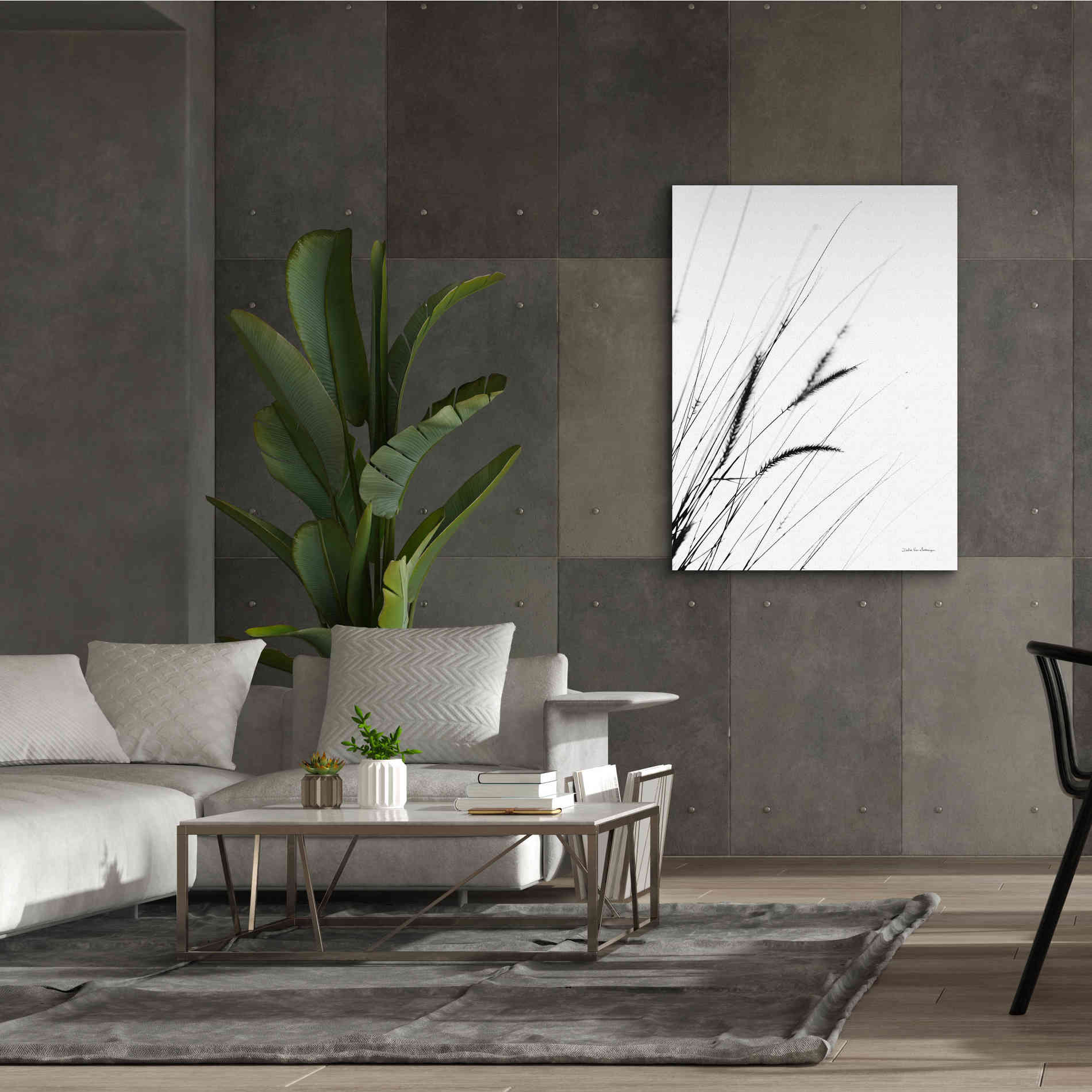 'Field Grasses I White' by Debra Van Swearingen, Canvas Wall Art,40 x 54