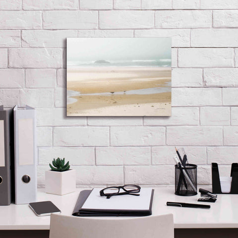 Image of 'Cold Beach I' by Debra Van Swearingen, Canvas Wall Art,16 x 12