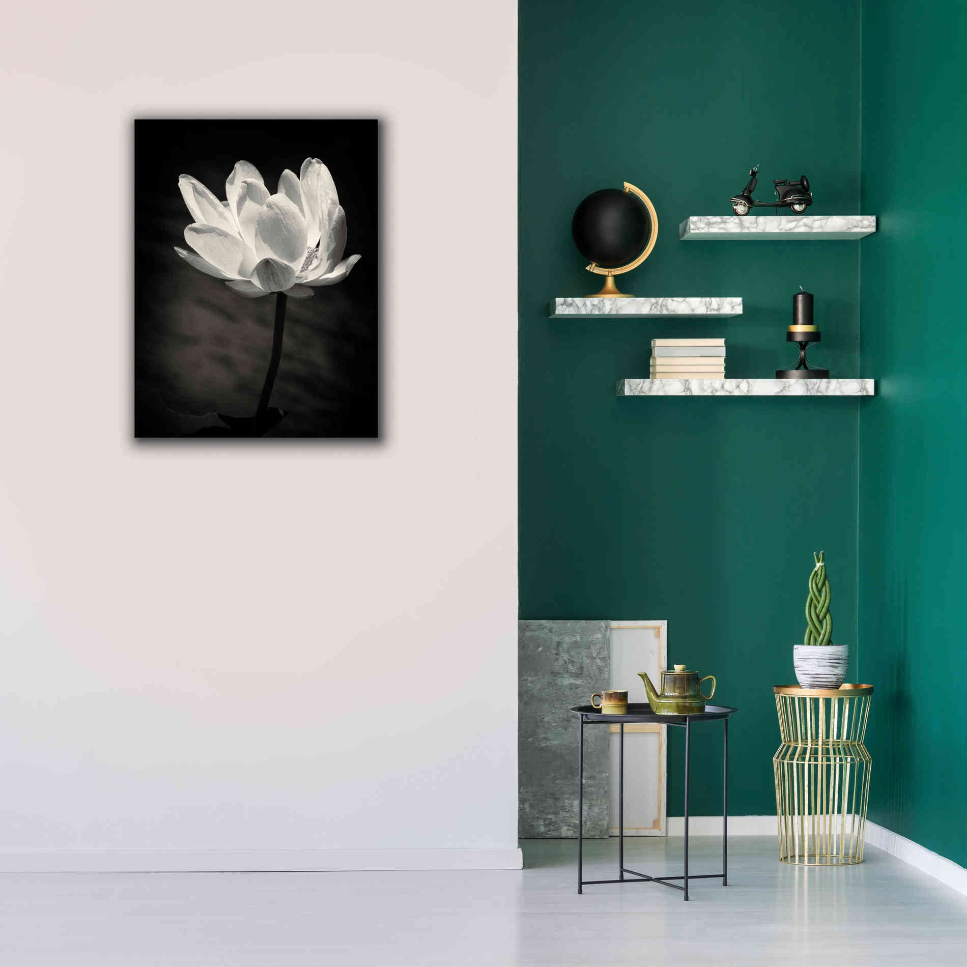 'Lotus Flower X' by Debra Van Swearingen, Canvas Wall Art,26 x 34