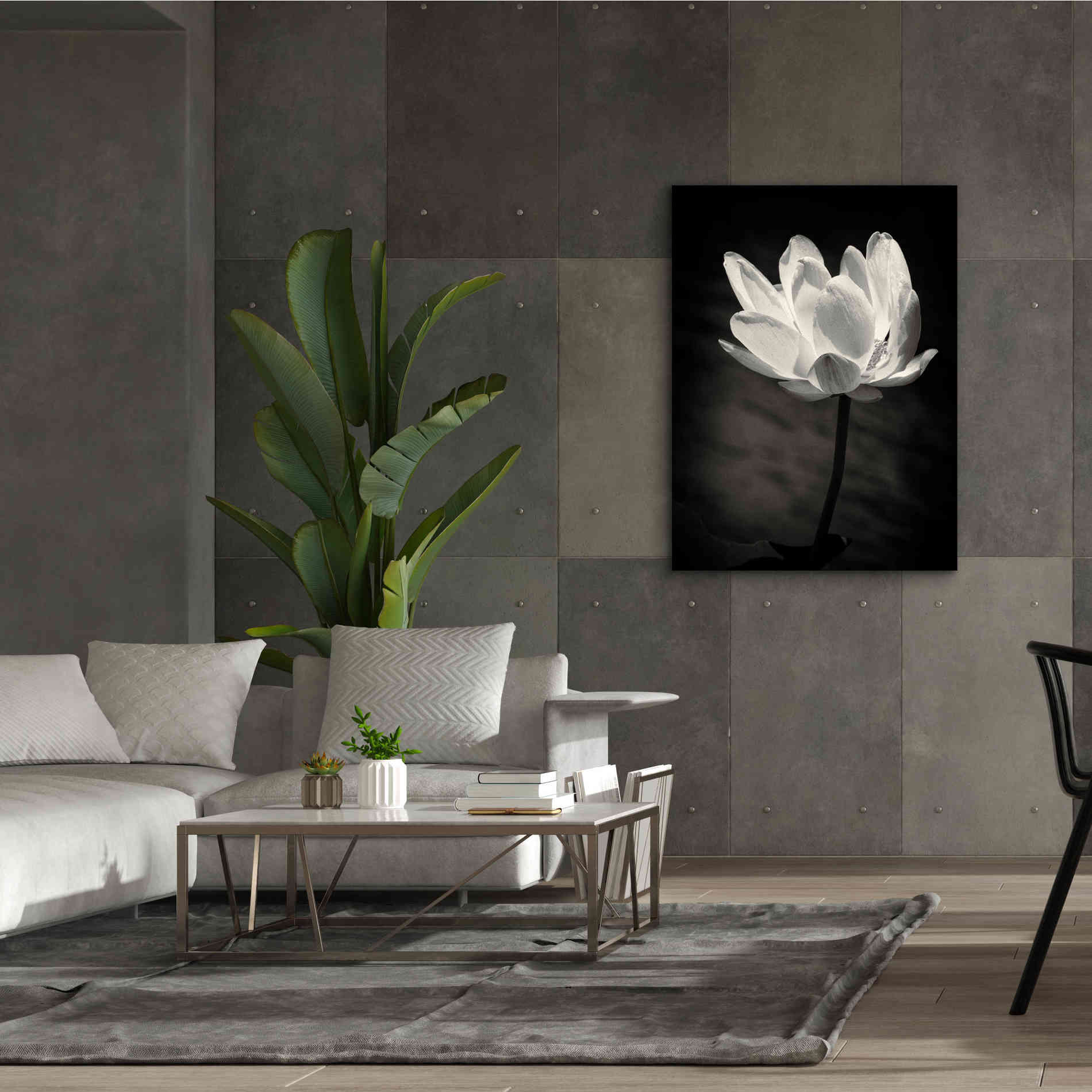 'Lotus Flower X' by Debra Van Swearingen, Canvas Wall Art,40 x 54