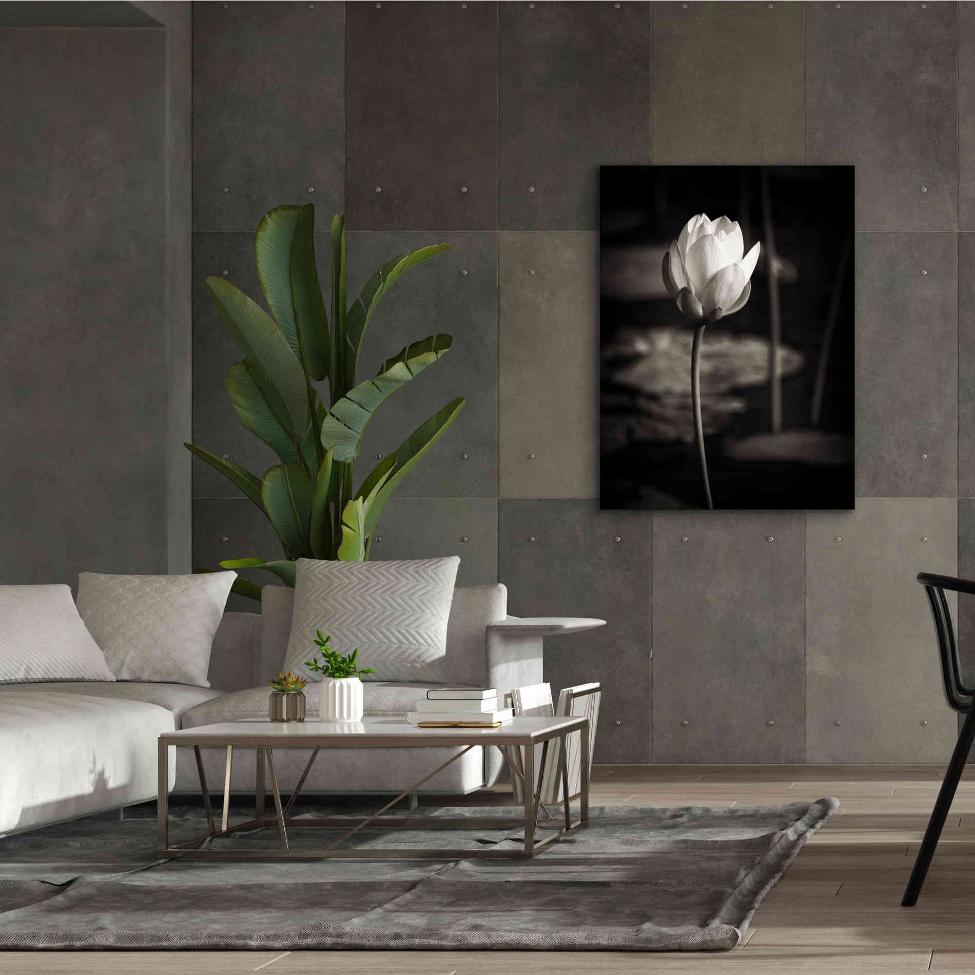 'Lotus Flower VI' by Debra Van Swearingen, Canvas Wall Art,40 x 54