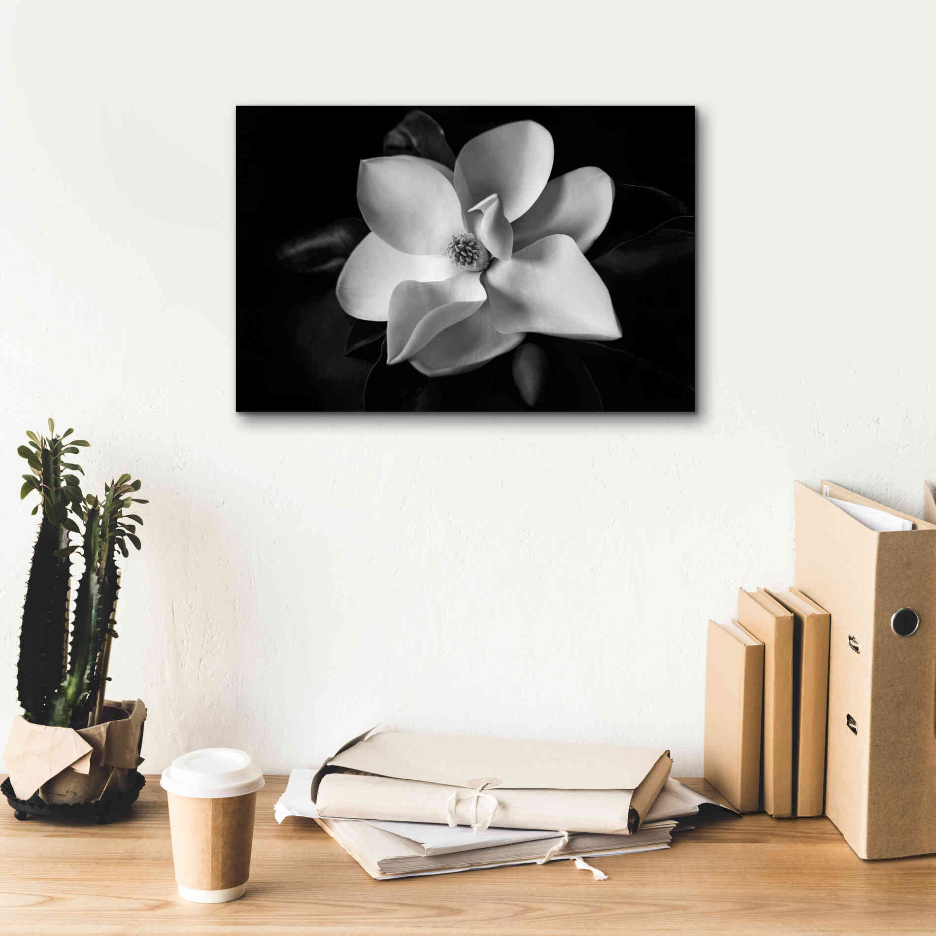 'SID14511_Magnolia' by Debra Van Swearingen, Canvas Wall Art,18 x 12