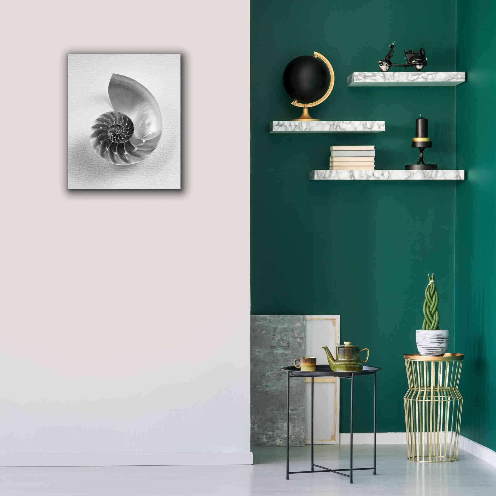 'Nautilus 4' by Debra Van Swearingen, Canvas Wall Art,20 x 24