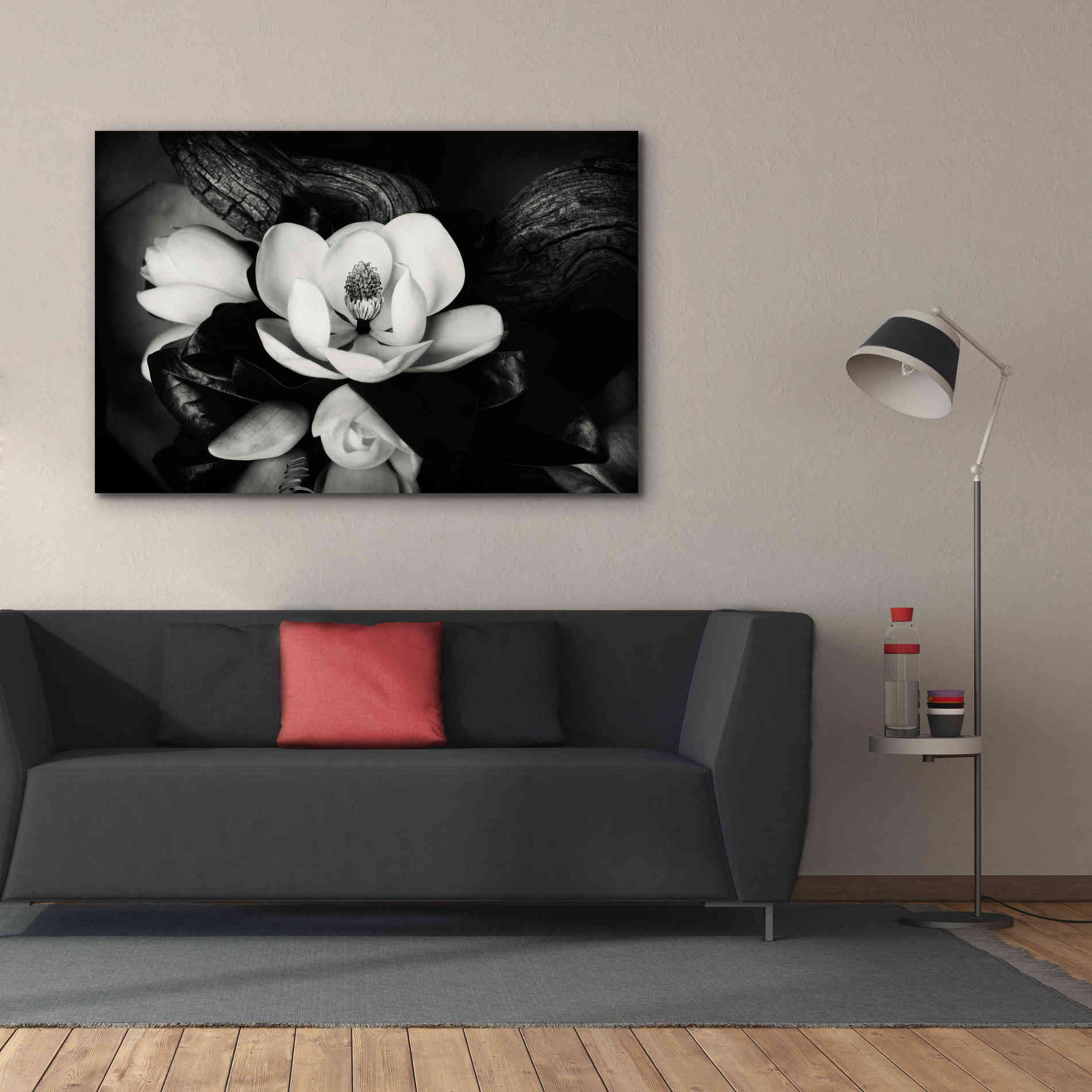 'Magnolia and Driftwood II' by Debra Van Swearingen, Canvas Wall Art,60 x 40