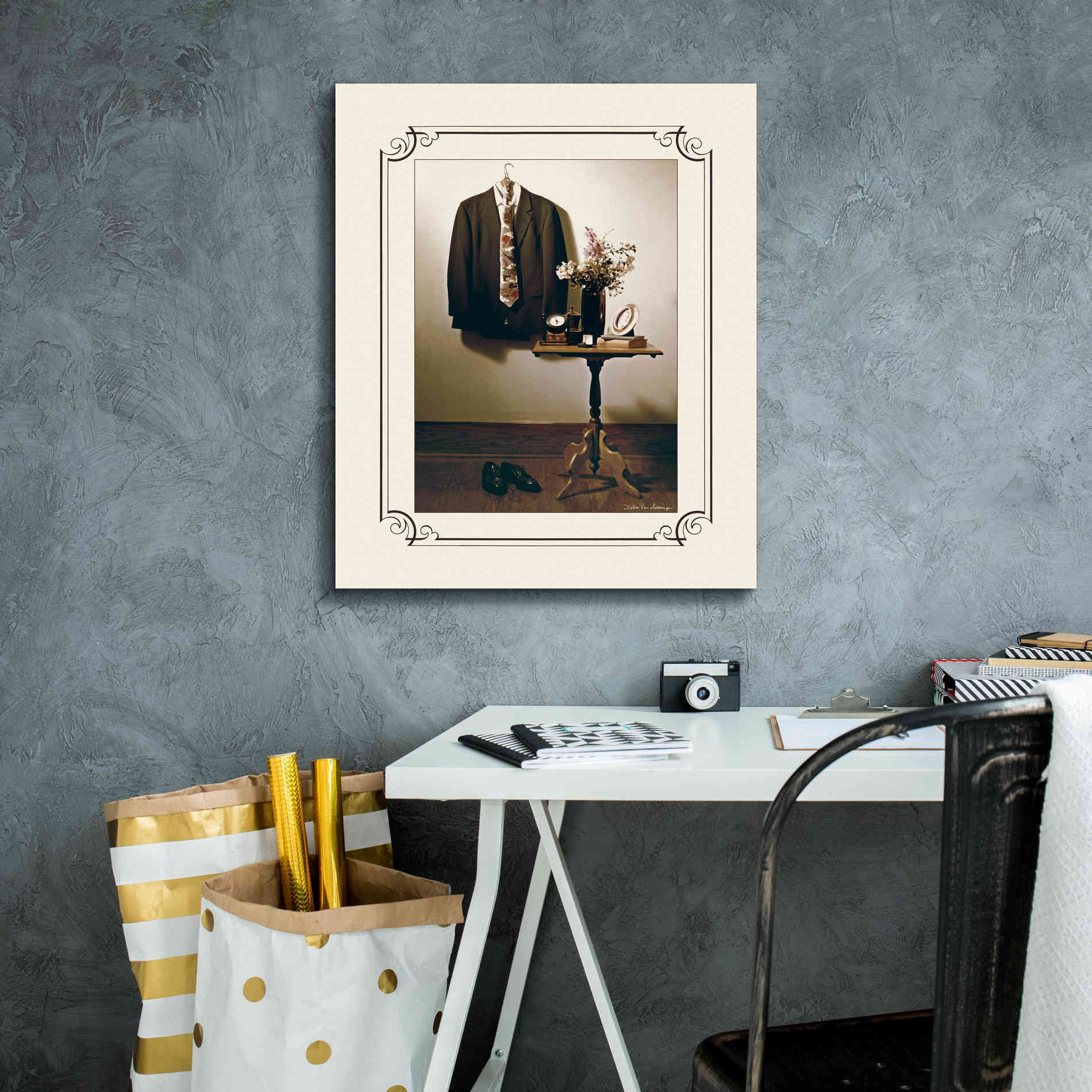 'Anticipation Him' by Debra Van Swearingen, Canvas Wall Art,20 x 24