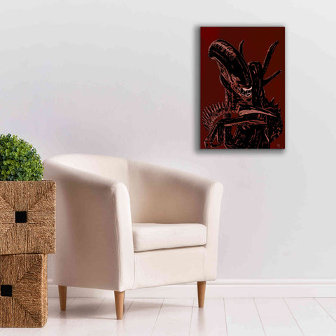 Image of 'Alien' by Giuseppe Cristiano, Canvas Wall Art,18 x 26