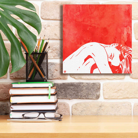 Image of 'August 1' by Giuseppe Cristiano, Canvas Wall Art,12 x 12