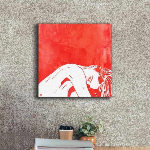 Image of 'August 1' by Giuseppe Cristiano, Canvas Wall Art,18 x 18