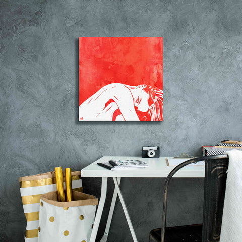 Image of 'August 1' by Giuseppe Cristiano, Canvas Wall Art,18 x 18