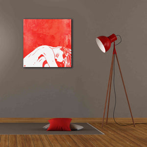 'August 1' by Giuseppe Cristiano, Canvas Wall Art,26 x 26