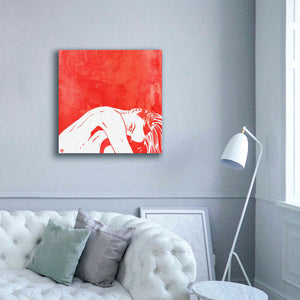 'August 1' by Giuseppe Cristiano, Canvas Wall Art,37 x 37