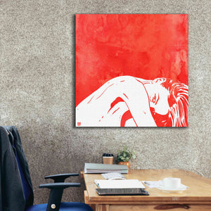 'August 1' by Giuseppe Cristiano, Canvas Wall Art,37 x 37